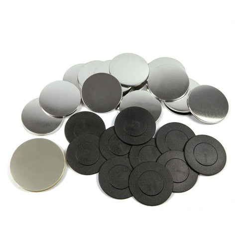 T Series 2 1/4 Inch (56mm) USA Compatible Medallion Badge Components - Pack of 100