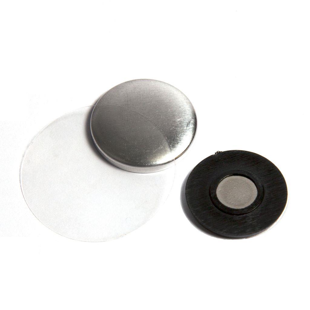G Series 31mm Magnetic Badge Components - Pack of 100