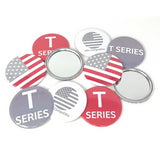 T Series 2 1/4 Inch (56mm) USA Compatible Pocket Mirror Components - Pack of 100