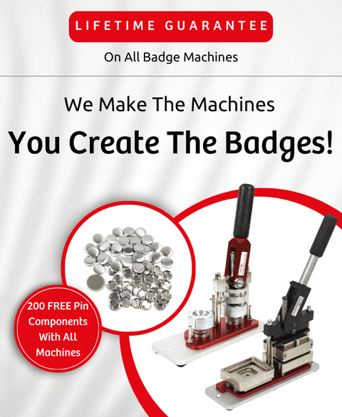 Button Pin Badge Machines & Badge Components | Badge Maker UK ...