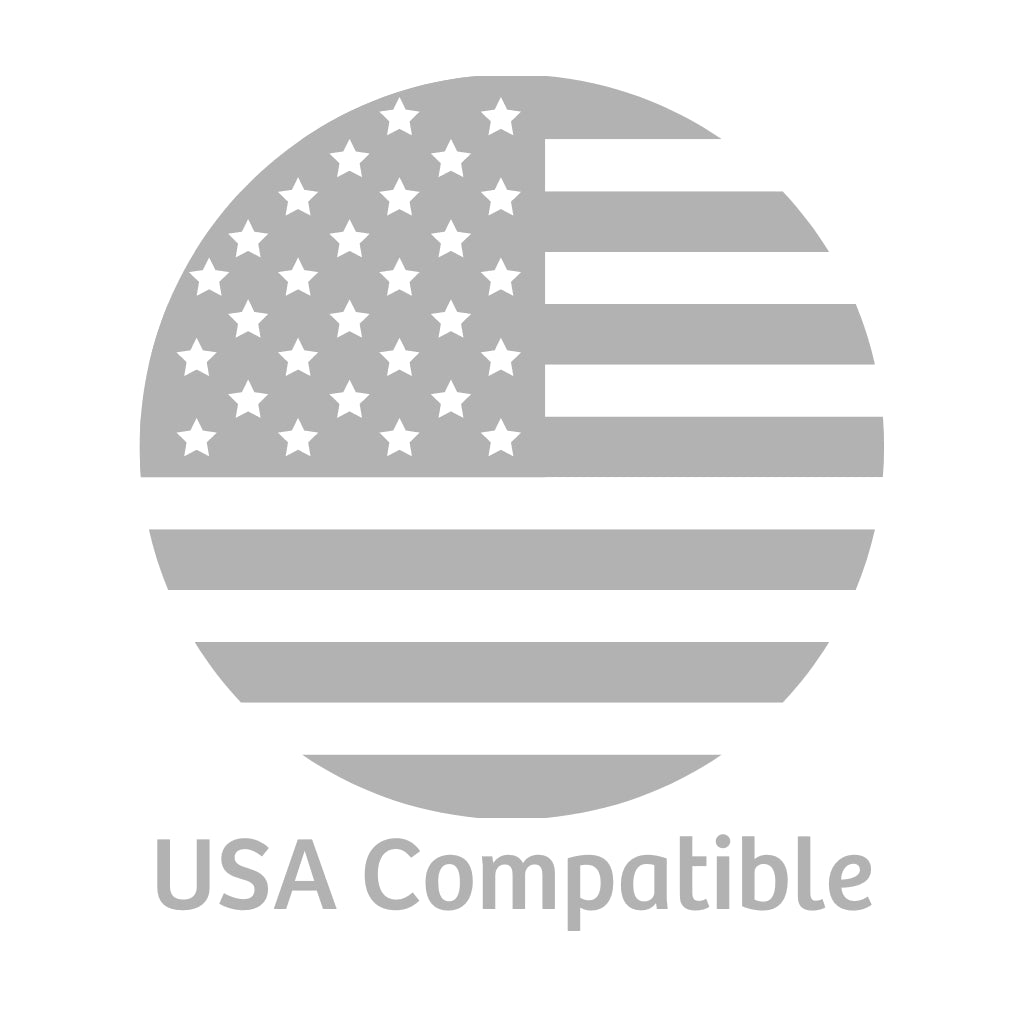 T Series 2 1/4 Inch (56mm) USA Compatible Pocket Mirror Components - Pack of 100